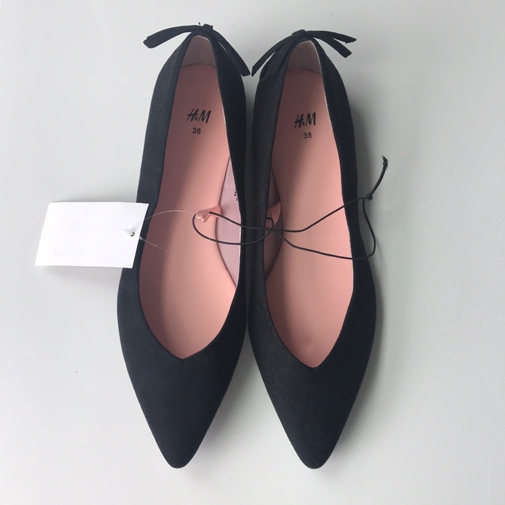 H&M Flats with bow details size 38